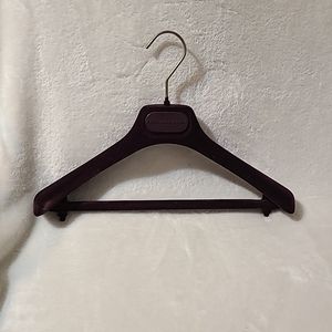 Stella McCartney Velvet Purple Hanger